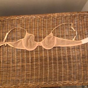 Vintage Calvin Klein Underwire 34a Sheer Bra